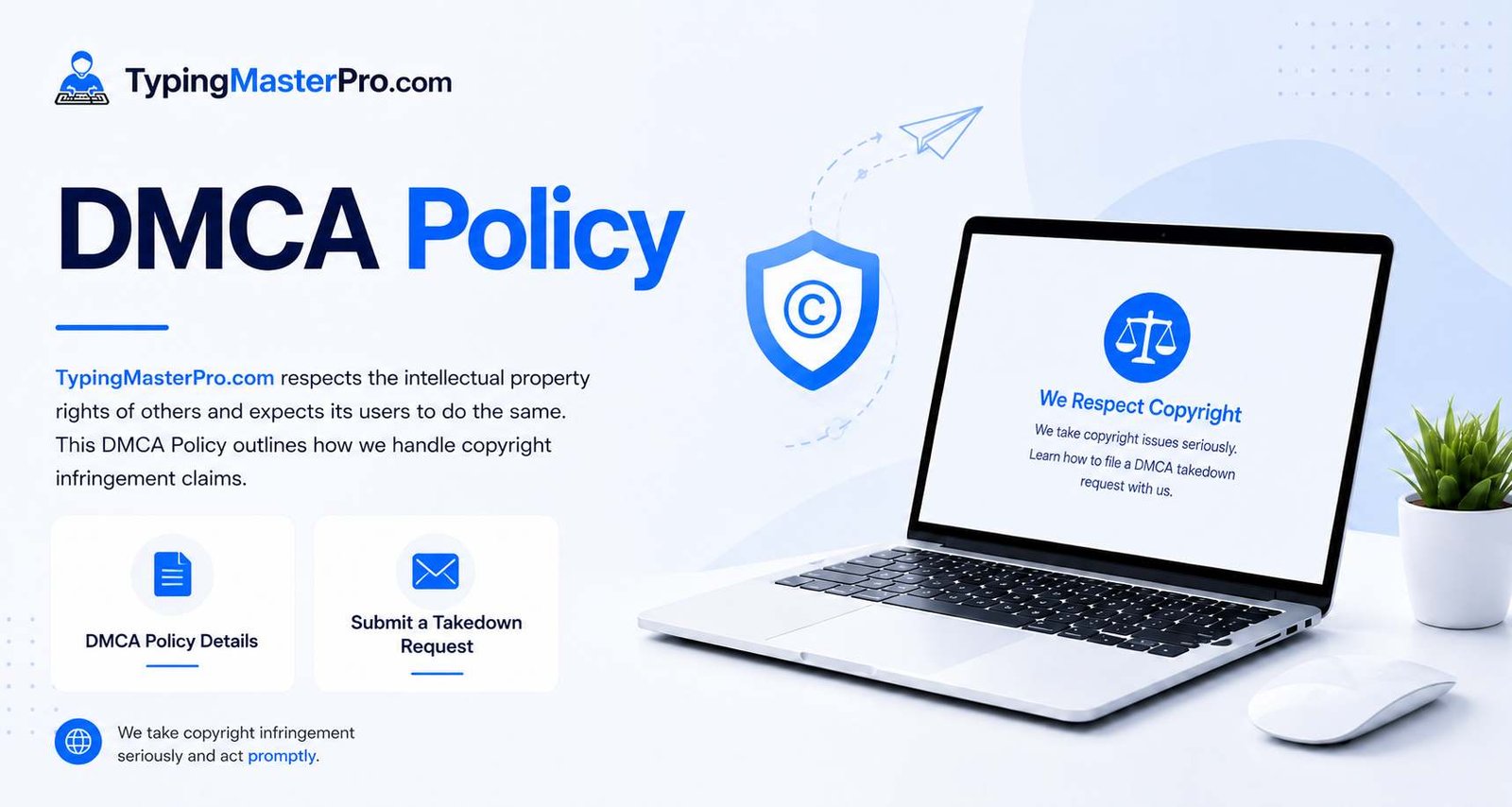 DMCA Policy – Typing Master Pro