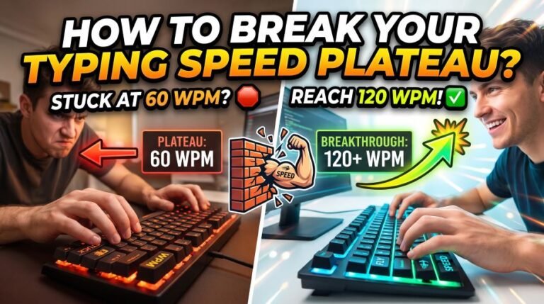 How To Break Typing Speed Plateau? 5 How To Break Typing Speed Plateau