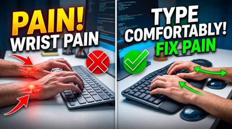 How to Type Without Hurting Yourself Finger and Wrist Pain