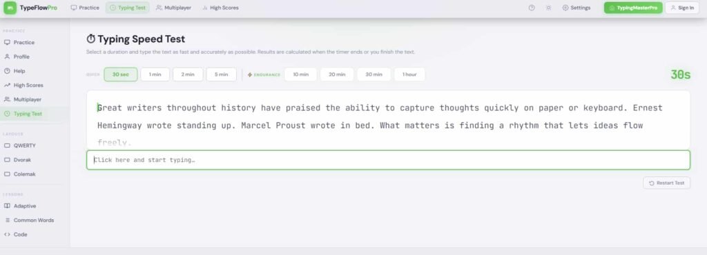 Type Flow PRO - Typing