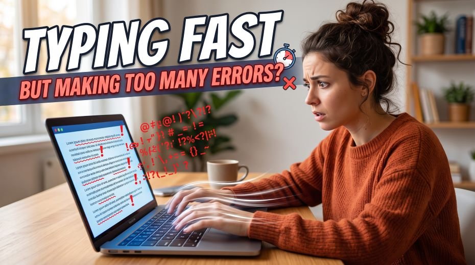 Typing Fast but Making Too Many Errors? 3 Typing Fast but Making Too Many Errors