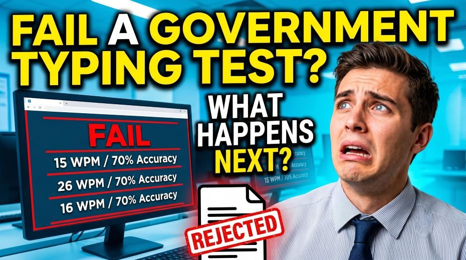 What Happens If You Fail A Government Typing Test?