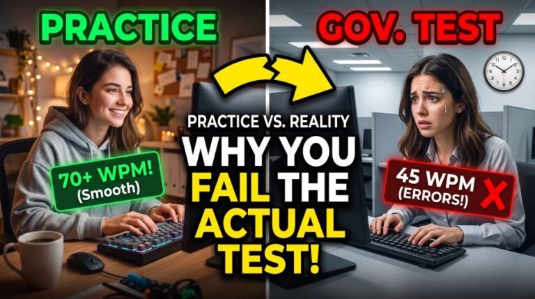 Why You Type Well in Practice but Fail in Exam? Speed Drop 1 Why You Type Well in Practice but Fail in Exam Speed Drop