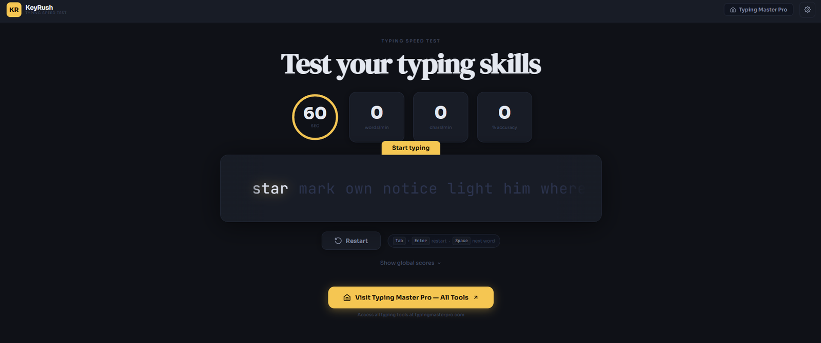keyRush Typing Speed Test (key Rush Typing) 1 keyrush-typing-speed-test