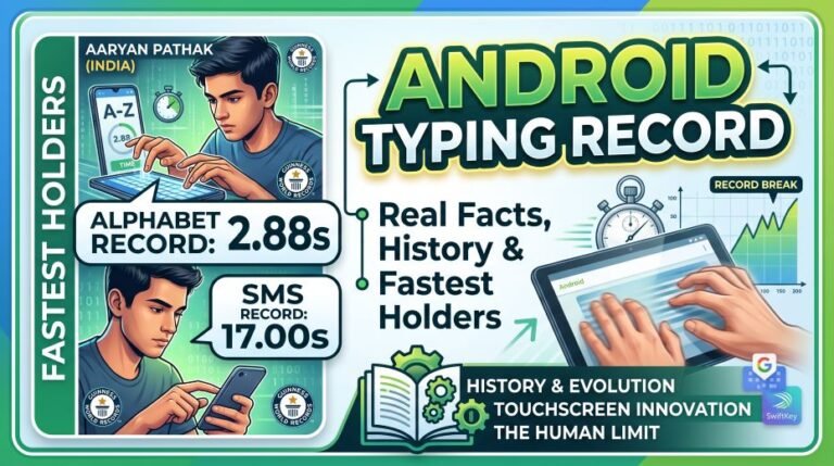 Typing Master Pro 7 Android Typing Record: Real Facts, History & Fastest Holders