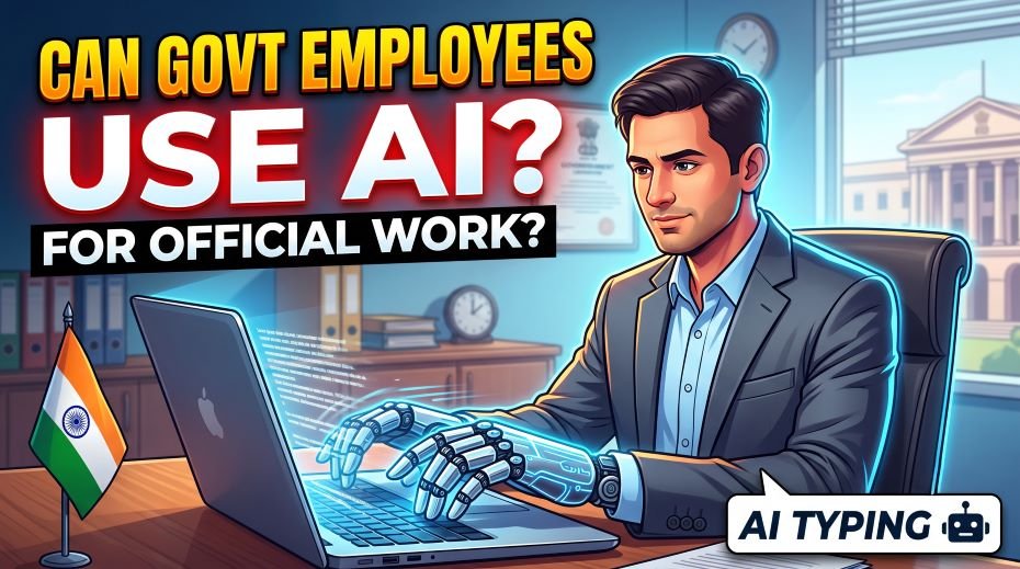 Can Govt Employees Use AI for Official Work (AI Typing)