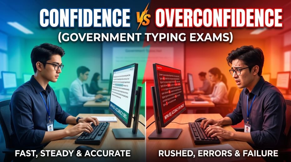 Confidence vs Overconfidence in Typing Exams (Government) 3 Confidence vs Overconfidence in Typing Exams (Government)