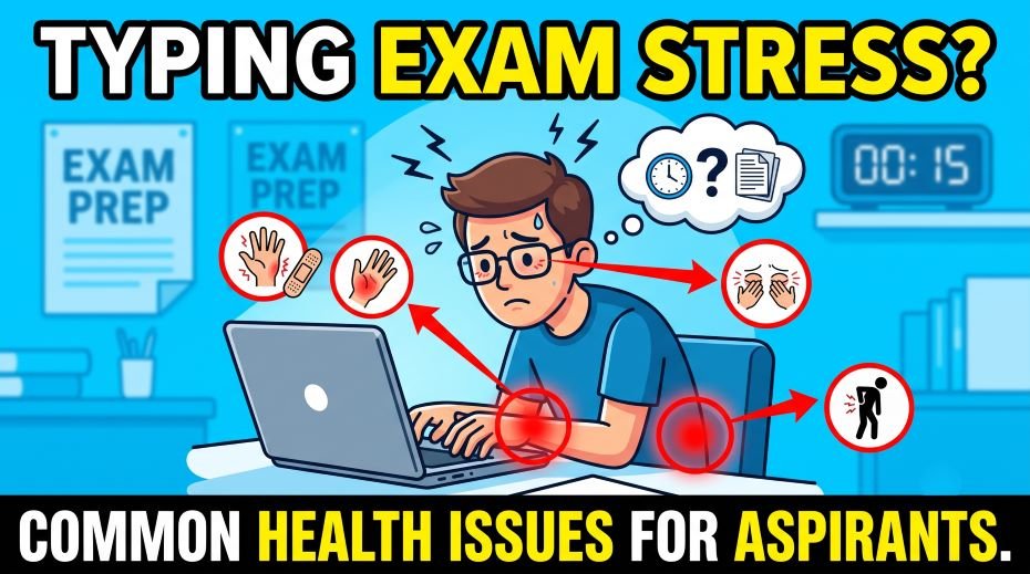 Health Problems Aspirants Face Before Typing Exams 3 Health Problems Aspirants Face Before Typing Exams