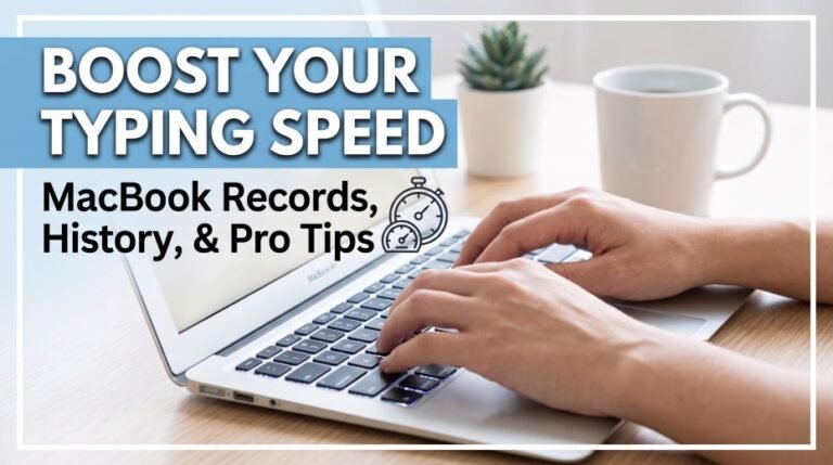 Typing Master Pro 5 MacBook Typing Record Real Facts, History and Speed Tips