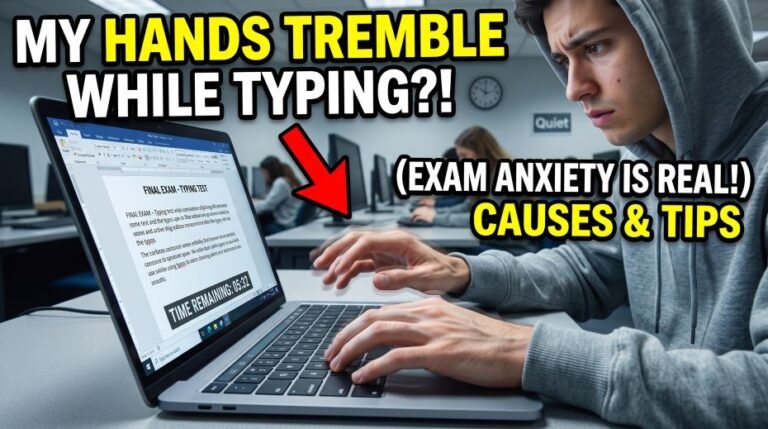 My Hands Tremble While Typing During Exams (Causes & Tips) 5 My Hands Tremble While Typing During Exams (Causes & Tips)