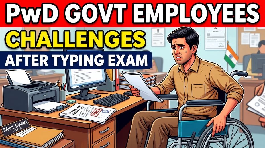 PwD Govt Employees Challenges After Typing Exam 3 PwD Govt Employees Challenges After Typing Exam