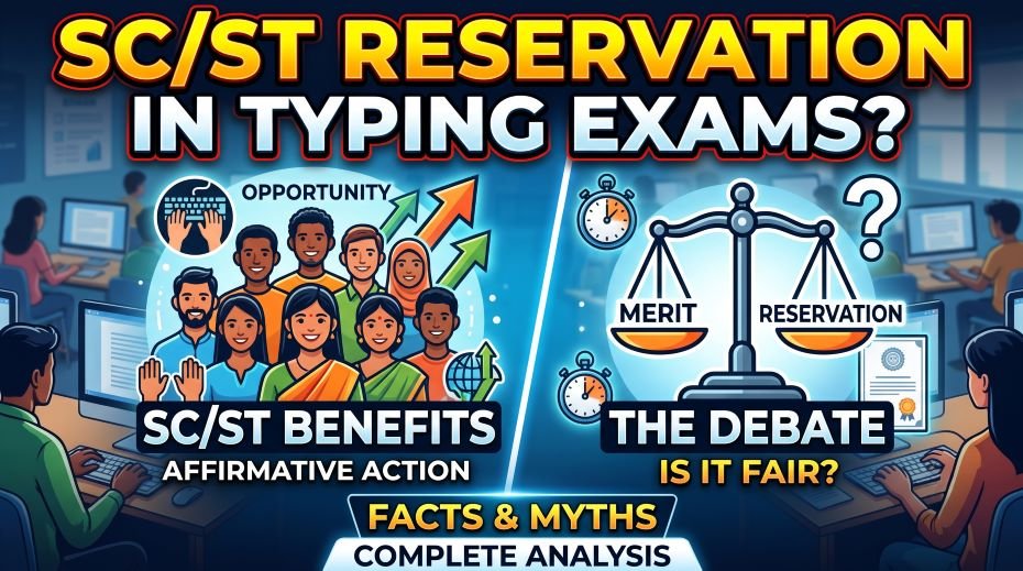 SCST Reservation in Typing Exams Facts and the Debate