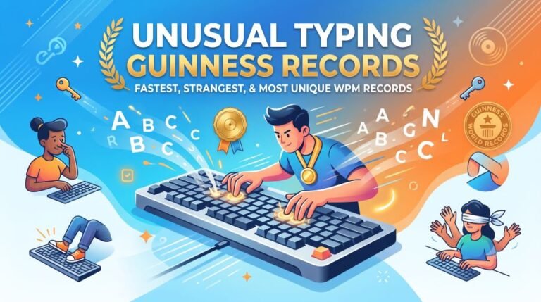 Typing Master Pro 2 Unusual Typing Guinness Records