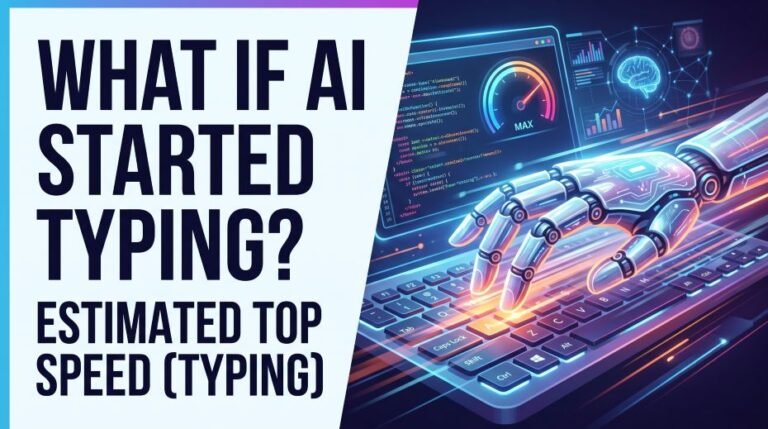 What If AI Started Typing Estimated Top Speed (Typing)
