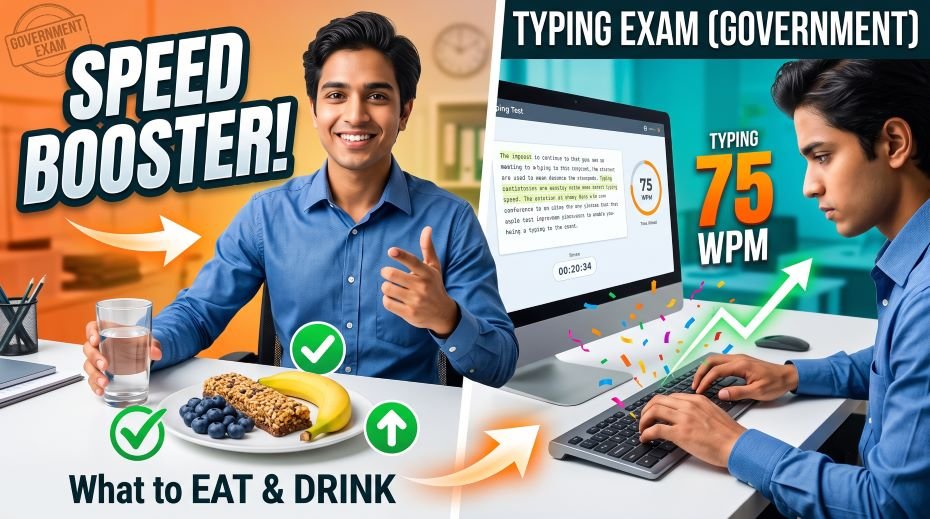 What to Eat and Drink Before a Typing Exam (Government)