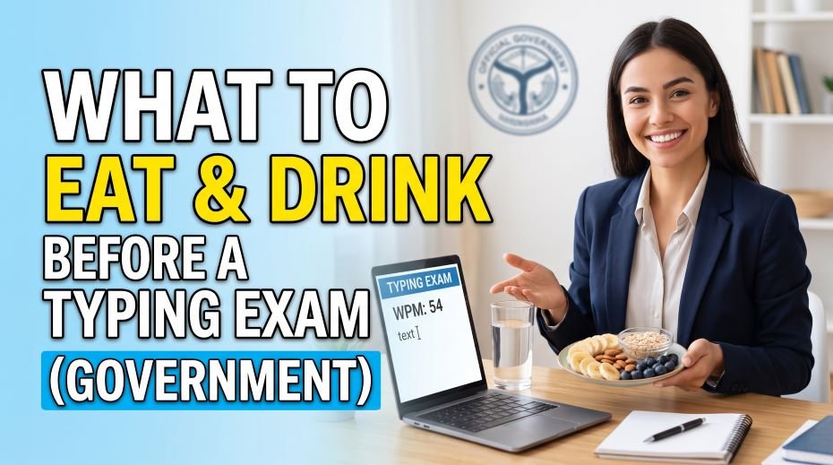 What to Eat and Drink Before a Typing Exam (Government) 3 What to Eat and Drink Before a Typing Exam (Government)