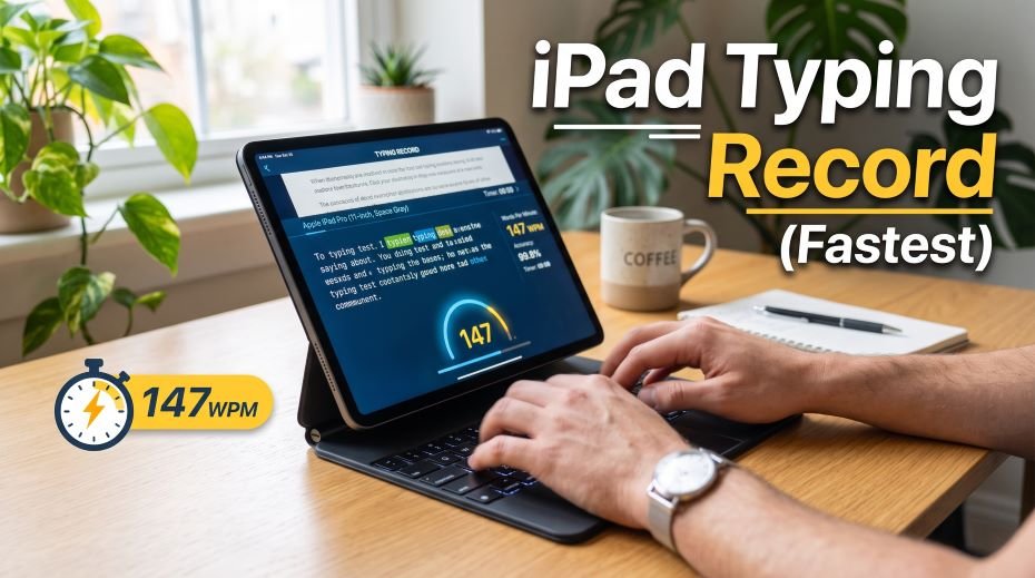 iPad Typing Record (Fastest) 2 iPad Typing Record (Fastest)