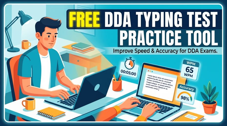 Free DDA Typing Test Practice Tool