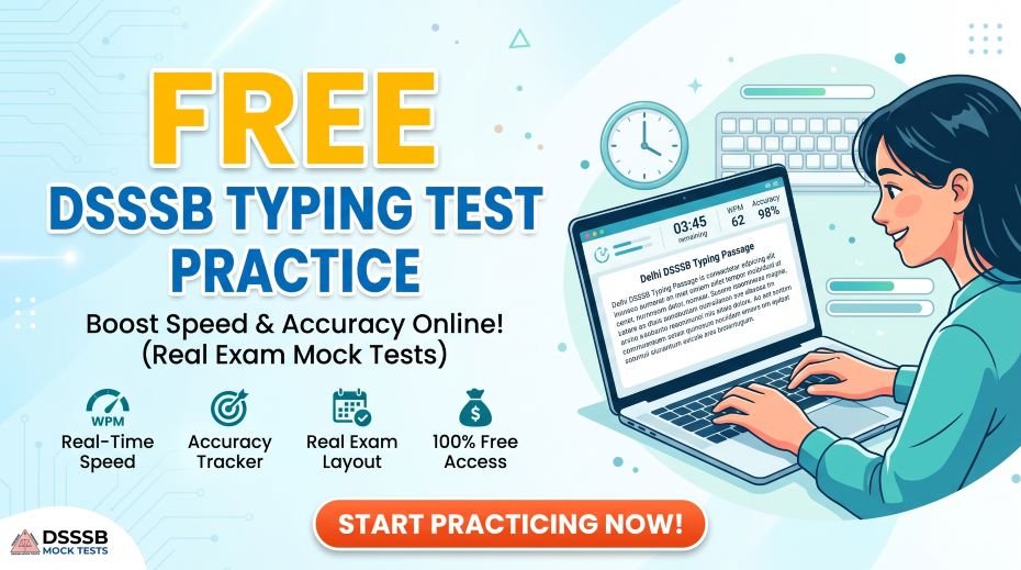 Free DSSSB Typing Test Practice