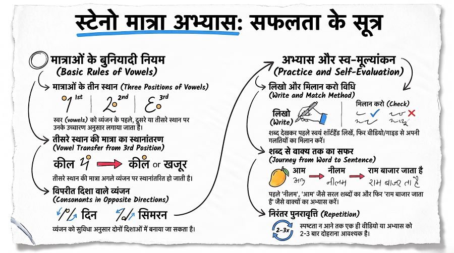 Matras Practice Guide (मात्राओं के अभ्यास) - Day 6 3 Matras Practice Guide (मात्राओं के अभ्यास) - Day 6