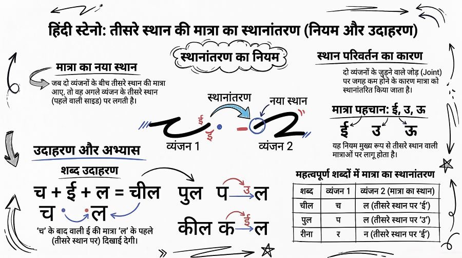 Transfer of 3rd Position Vowels (मात्रा का स्थानांतरण) Lec 5 3 Transfer of 3rd Position Vowels (मात्रा का स्थानांतरण) Lec 5